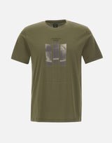 BOSS T-shirt "Spirit70 Grx" GREEN Uomo 