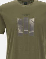 BOSS T-shirt "Spirit70 Grx" GREEN Uomo 