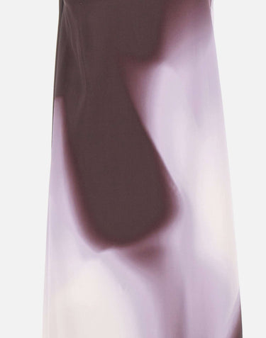 BOSS Vestito monospalla con stampa floreale PURPLE Donna 