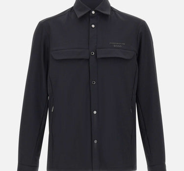 BOSS Overshirt "Spirit70" BLACK Uomo 