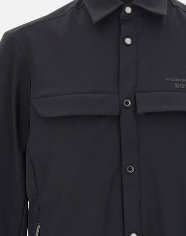 BOSS Overshirt "Spirit70" BLACK Uomo 