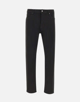 BOSS Pantaloni con fit affusolato in denim elasticizzato BLACK Uomo 