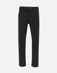 BOSS Pantaloni con fit affusolato in denim elasticizzato BLACK Uomo 