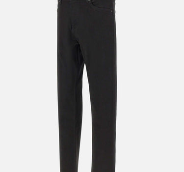 BOSS Pantaloni con fit affusolato in denim elasticizzato BLACK Uomo 