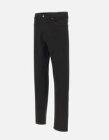 BOSS Pantaloni con fit affusolato in denim elasticizzato BLACK Uomo 