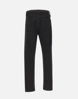 BOSS Pantaloni con fit affusolato in denim elasticizzato BLACK Uomo 