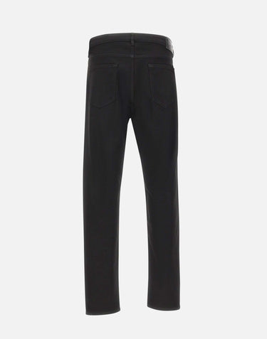 BOSS Pantaloni con fit affusolato in denim elasticizzato BLACK Uomo 
