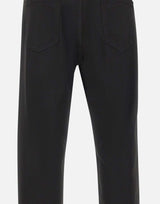 BOSS Pantaloni con fit affusolato in denim elasticizzato BLACK Uomo 