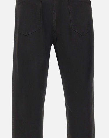 BOSS Pantaloni con fit affusolato in denim elasticizzato BLACK Uomo 
