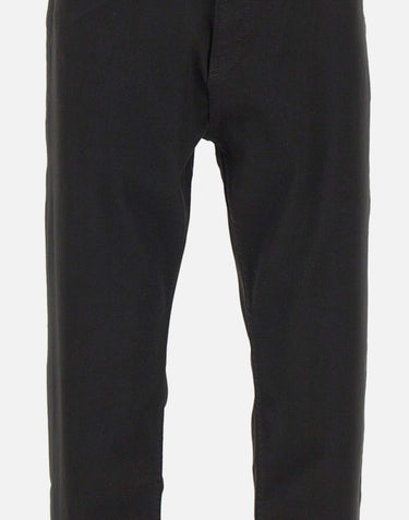 BOSS Pantaloni con fit affusolato in denim elasticizzato BLACK Uomo 