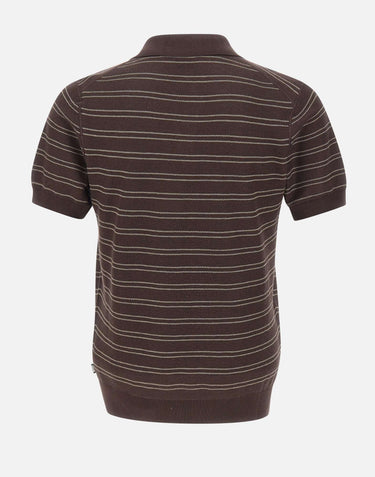 BOSS Polo "Narciso" BROWN Uomo 