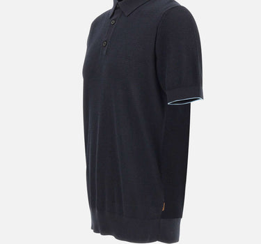 BOSS Polo "L-Naldo" BLUE Uomo 