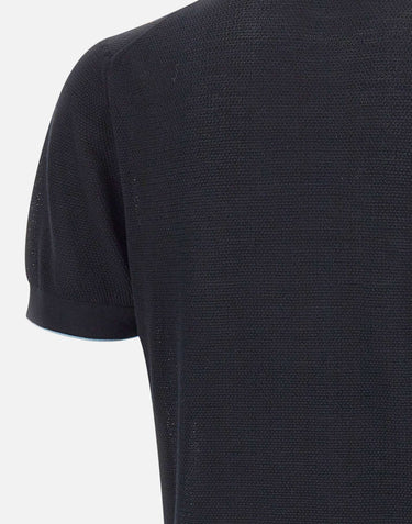 BOSS Polo "L-Naldo" BLUE Uomo 