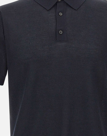 BOSS Polo "L-Naldo" BLUE Uomo 