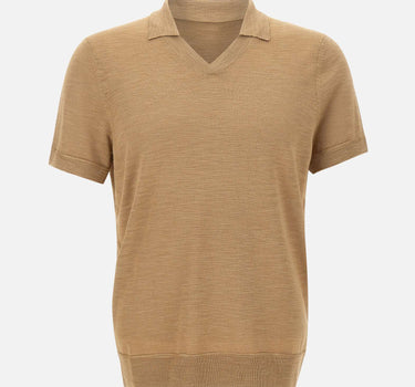 BOSS Polo "L_Naden" BEIGE Uomo 