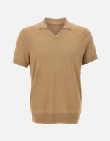 BOSS Polo "L_Naden" BEIGE Uomo 