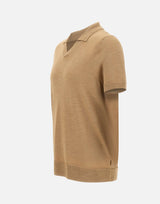 BOSS Polo "L_Naden" BEIGE Uomo 