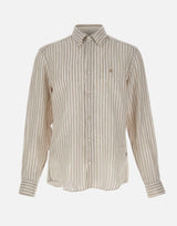 BOSS Camicia "H-Liam" BEIGE Uomo 