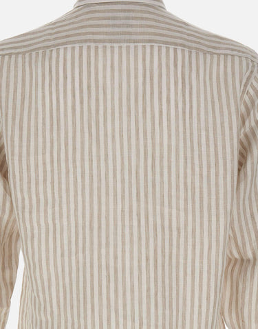 BOSS Camicia "H-Liam" BEIGE Uomo 