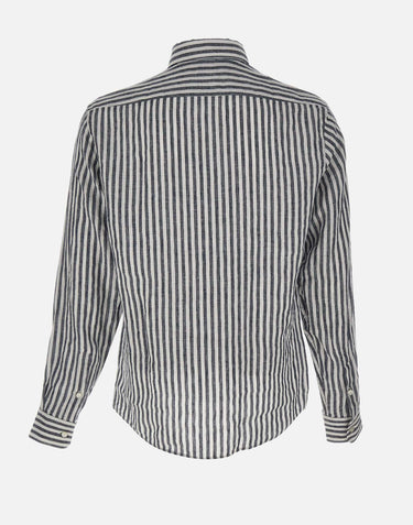 BOSS Camicia "H-Liam" BLUE Uomo 
