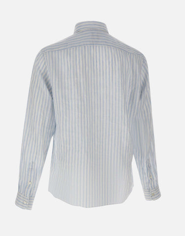 BOSS Camicia "H-Liam" Light Blue Uomo 