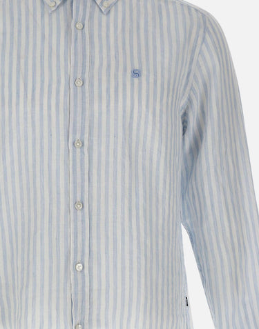BOSS Camicia "H-Liam" Light Blue Uomo 