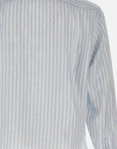 BOSS Camicia "H-Liam" Light Blue Uomo 