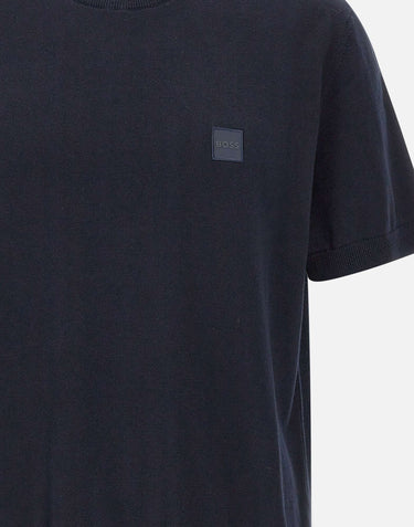 BOSS Maglia "Kanacho" BLUE Uomo 