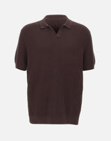 BOSS Polo "H-Natalo" BROWN Uomo 