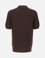 BOSS Polo "H-Natalo" BROWN Uomo 