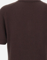 BOSS Polo "H-Natalo" BROWN Uomo 