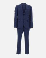 BOSS Abito tre pezzi slim fit in lana vergine BLUE Uomo 