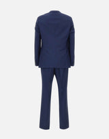 BOSS Abito tre pezzi slim fit in lana vergine BLUE Uomo 