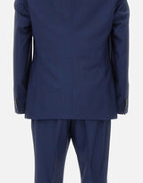 BOSS Abito tre pezzi slim fit in lana vergine BLUE Uomo 