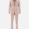 BOSS Abito tre pezzi slim fit in lana vergine Pink Uomo 