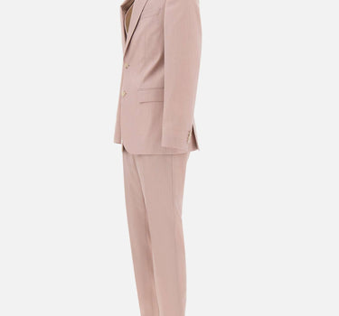 BOSS Abito tre pezzi slim fit in lana vergine Pink Uomo 