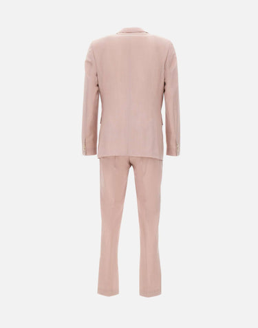 BOSS Abito tre pezzi slim fit in lana vergine Pink Uomo 