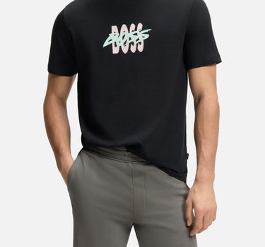 BOSS T-shirt "Te-Bass" BLACK Uomo 