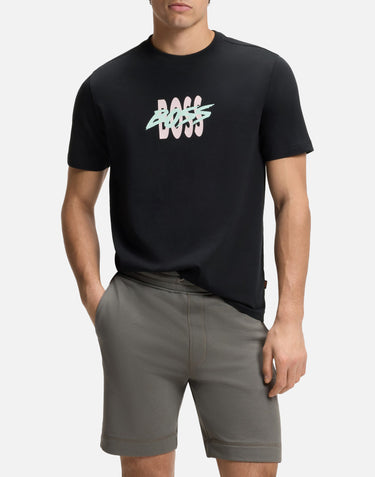 BOSS T-shirt "Te-Bass" BLACK Uomo 