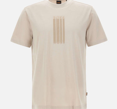 BOSS T-shirt "Te-Bass" BEIGE Uomo 