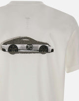 BOSS T-shirt "Spirit 70 Car" WHITE Uomo 