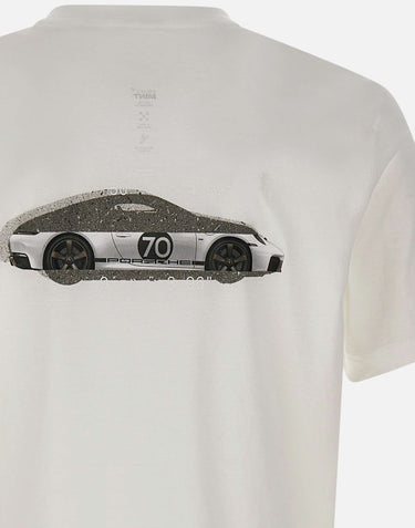 BOSS T-shirt "Spirit 70 Car" WHITE Uomo 