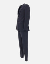 BOSS Abito slim fit con micromotivo BLUE Uomo 