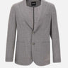 BOSS Blazer slim fit in lana vergine GREY Uomo 