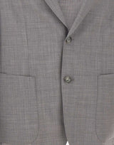 BOSS Blazer slim fit in lana vergine GREY Uomo 