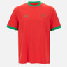 BOSS T-shirt in cotone elasticizzato con bandiera RED Uomo 