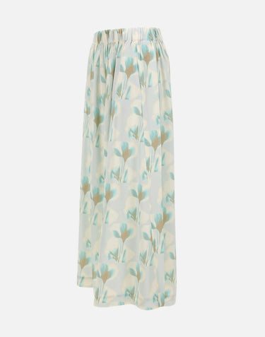 BOSS Pantaloni oversized fit con stampa floreale MULTICOLOR Donna 