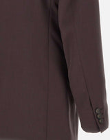 BOSS Blazer relaxed fit in twill BROWN Uomo 