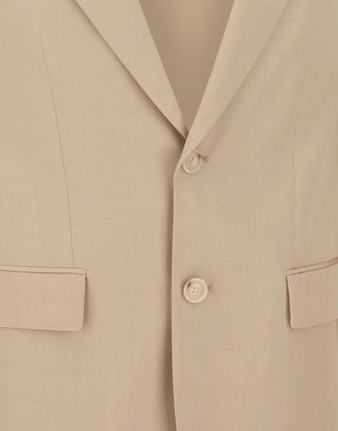 BOSS Blazer relaxed fit in twill BEIGE Uomo 