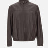 BOSS Giacca in pelle nappa BROWN Uomo 